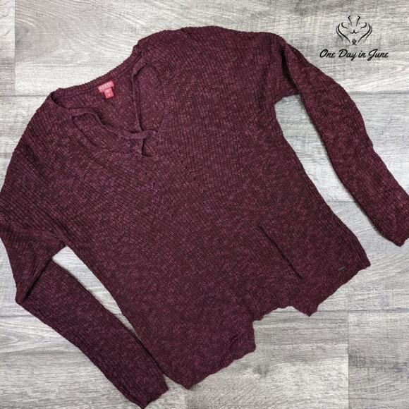 Guess Long Sleeve Knit Sweater Size M - Picture 1 of 3